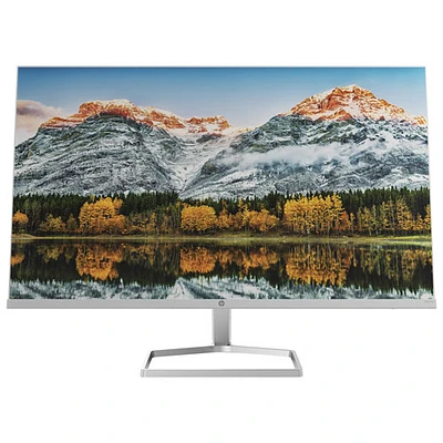 Moniteur jeu FreeSync ACL IPS HD intégrale 5 ms gris à gris 75 Hz 27 po de HP (M27fw) - Blanc
