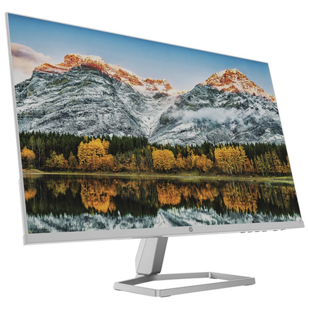 Moniteur jeu FreeSync ACL IPS HD intégrale 5 ms gris à gris 75 Hz 27 po de HP (M27fw) - Blanc