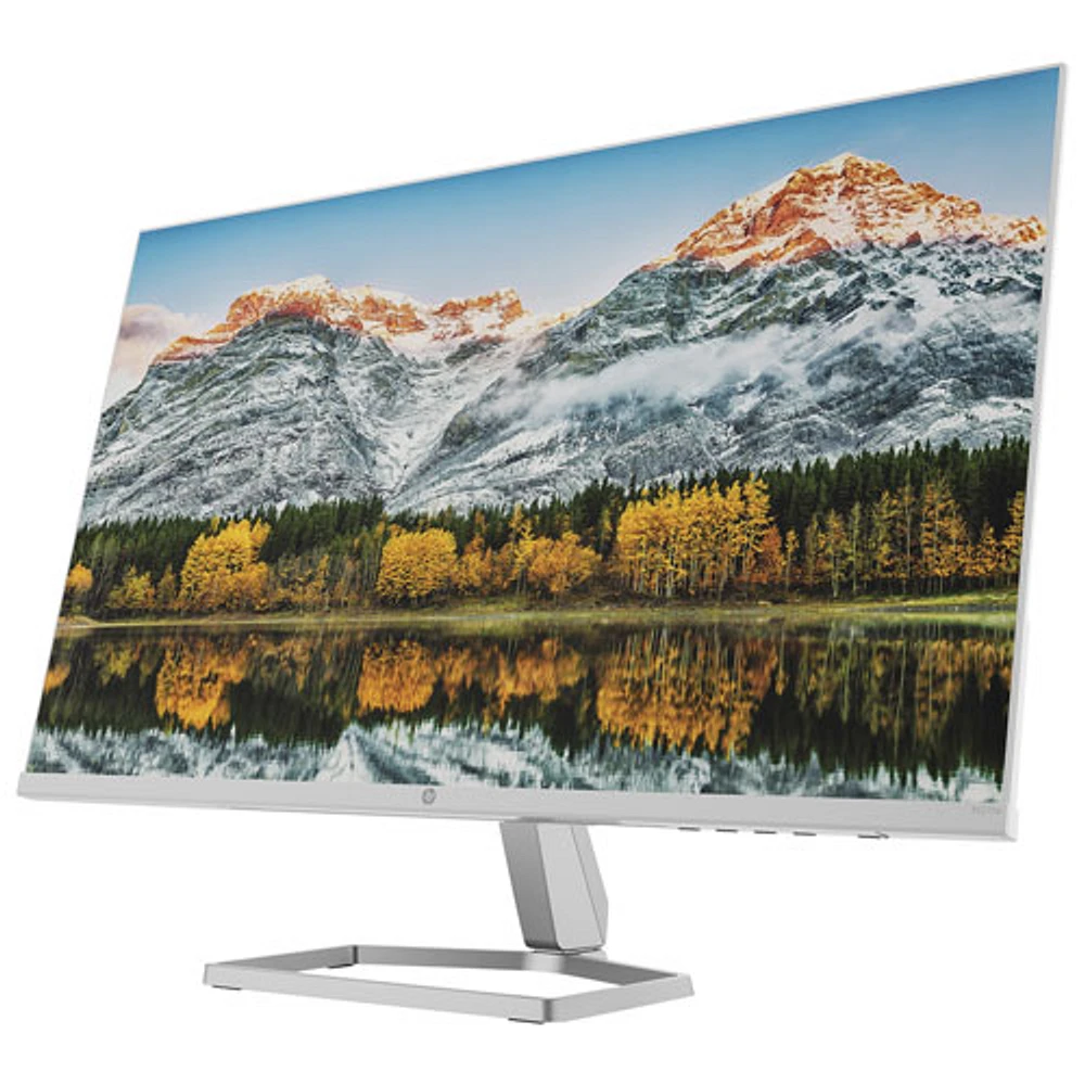 Moniteur jeu FreeSync ACL IPS HD intégrale 5 ms gris à gris 75 Hz 27 po de HP (M27fw) - Blanc