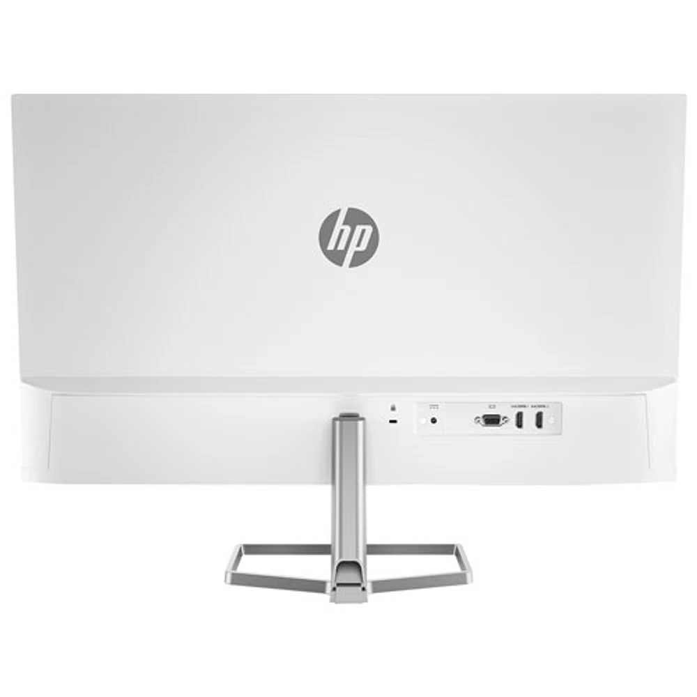 Moniteur jeu FreeSync ACL IPS HD intégrale 5 ms gris à gris 75 Hz 27 po de HP (M27fw) - Blanc