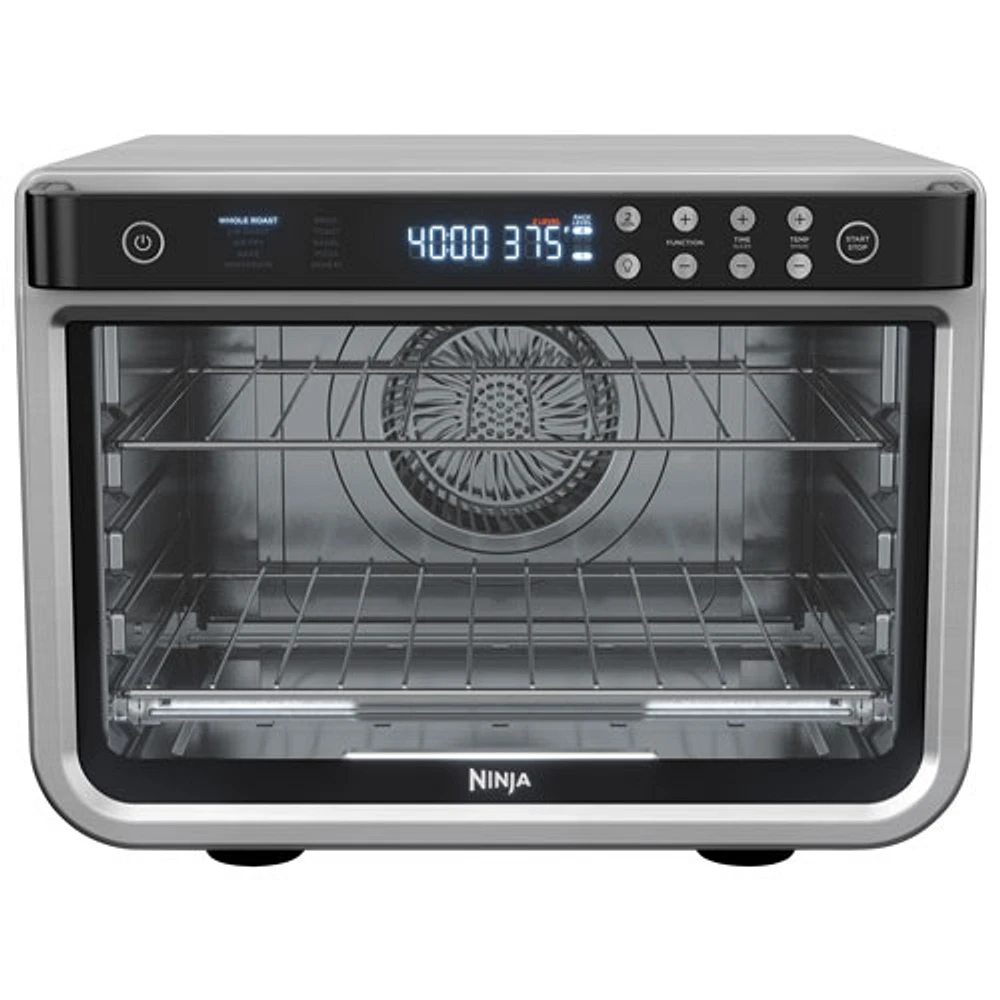 Ninja Foodi XL Pro Air Fry Toaster Oven (DT201C) - 0.25 Cu. Ft./7.2L - Stainless Steel