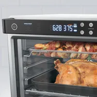 Ninja Foodi XL Pro Air Fry Toaster Oven (DT201C) - 0.25 Cu. Ft./7.2L - Stainless Steel