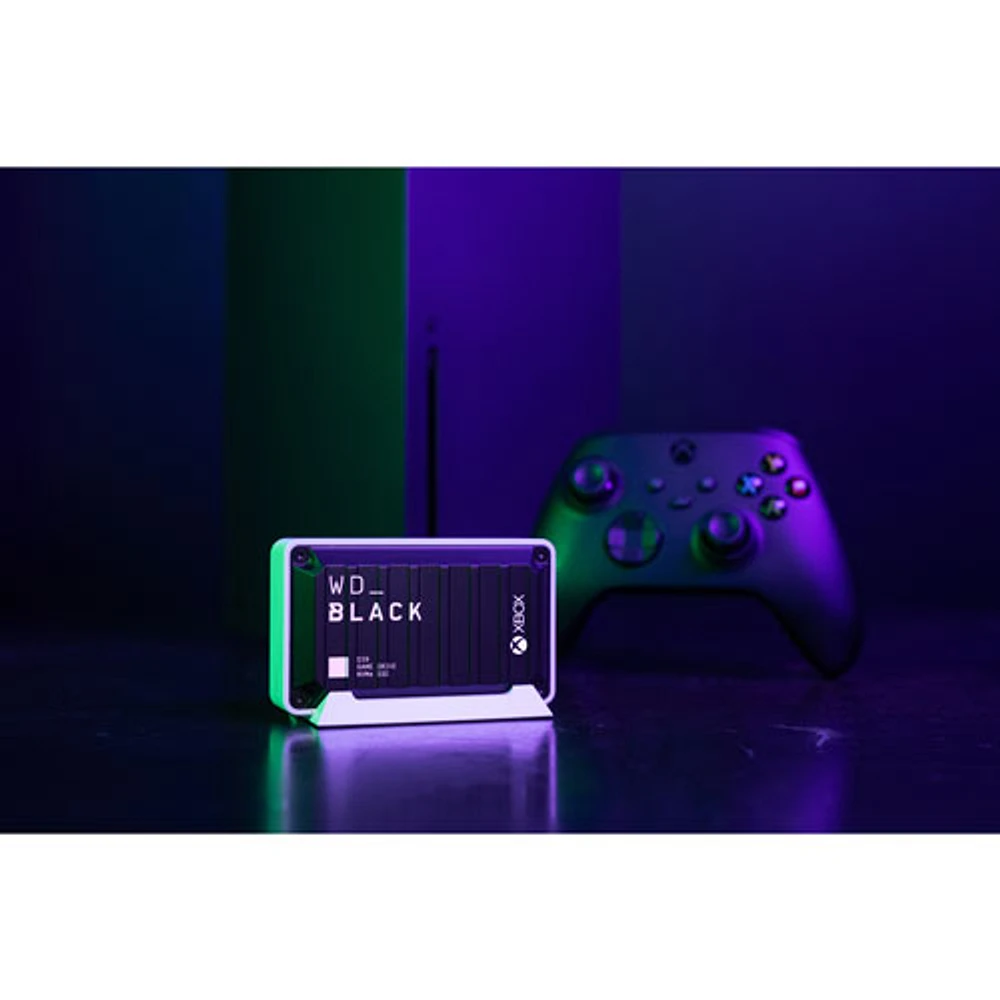 WD_Black D30 Game Drive 2TB USB-C External Solid State Drive for Xbox (WDBAMF0020BBW-WESN)