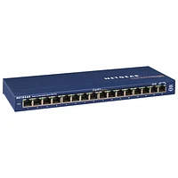 Commutateur réseau Gigabit à 16 ports ProSafe de NETGEAR (GS116NA)