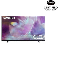 Open Box - Samsung 75" 4K UHD HDR QLED Tizen OS Smart TV (QN75Q60AAFXZC) - 2021 - Titan Grey