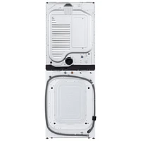 LG WashTower 5.2 Cu. Ft. Electric Washer & 7.4 Cu. Ft. Dryer Laundry Centre (WKE100HWA) - White