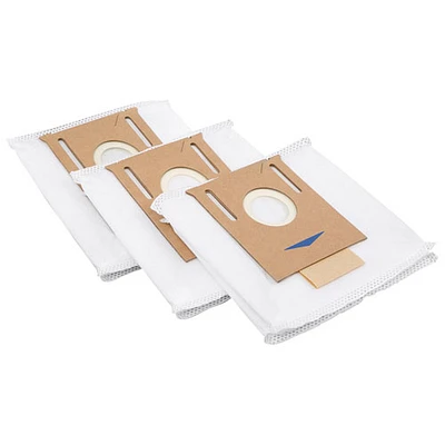 Sacs à poussière jetables pour station de vidage automatique d'Ecovacs (D-DB03) - Paquet de 3