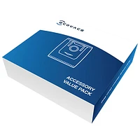 Sacs à poussière jetables pour station de vidage automatique d'Ecovacs (D-DB03) - Paquet de 3