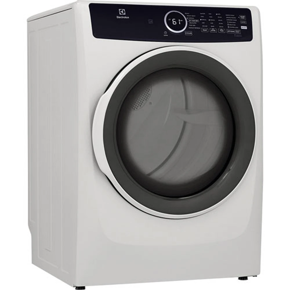 Electrolux 8.0 Cu. Ft. Electric Steam Dryer (ELFE743CAW) - White