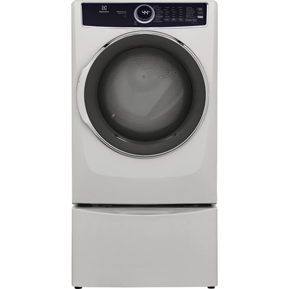 Electrolux 8.0 Cu. Ft. Electric Steam Dryer (ELFE753CAW) - White