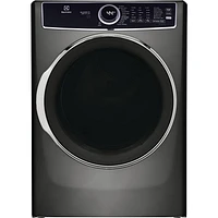 Electrolux 8.0 Cu. Ft. Electric Steam Dryer (ELFE763CAT) - Grey