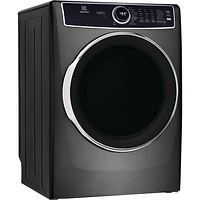 Electrolux 8.0 Cu. Ft. Electric Steam Dryer (ELFE763CAT) - Grey
