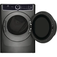 Electrolux 8.0 Cu. Ft. Electric Steam Dryer (ELFE763CAT) - Grey