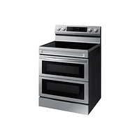 Samsung 30" 6.3 Cu. Ft. Double Oven 5-Element Freestanding Electric Range (NE63A6751SS/AC) -Stainless