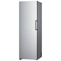 LG 24" 11.4 Cu. Ft. Frost-Free Counter-Depth Column Freezer (LROFC1104V) - Platinum Silver Steel