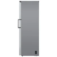 LG 24" 11.4 Cu. Ft. Frost-Free Counter-Depth Column Freezer (LROFC1104V) - Platinum Silver Steel