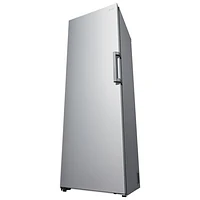LG 24" 11.4 Cu. Ft. Frost-Free Counter-Depth Column Freezer (LROFC1104V) - Platinum Silver Steel