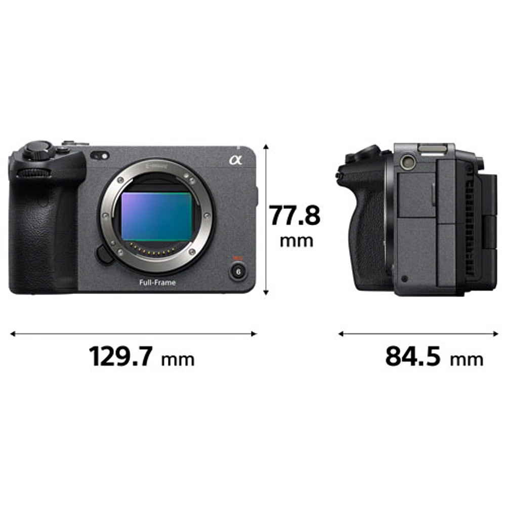 Sony Alpha FX3 Cinema Line Full-Frame Mirrorless Camera (Body Only)