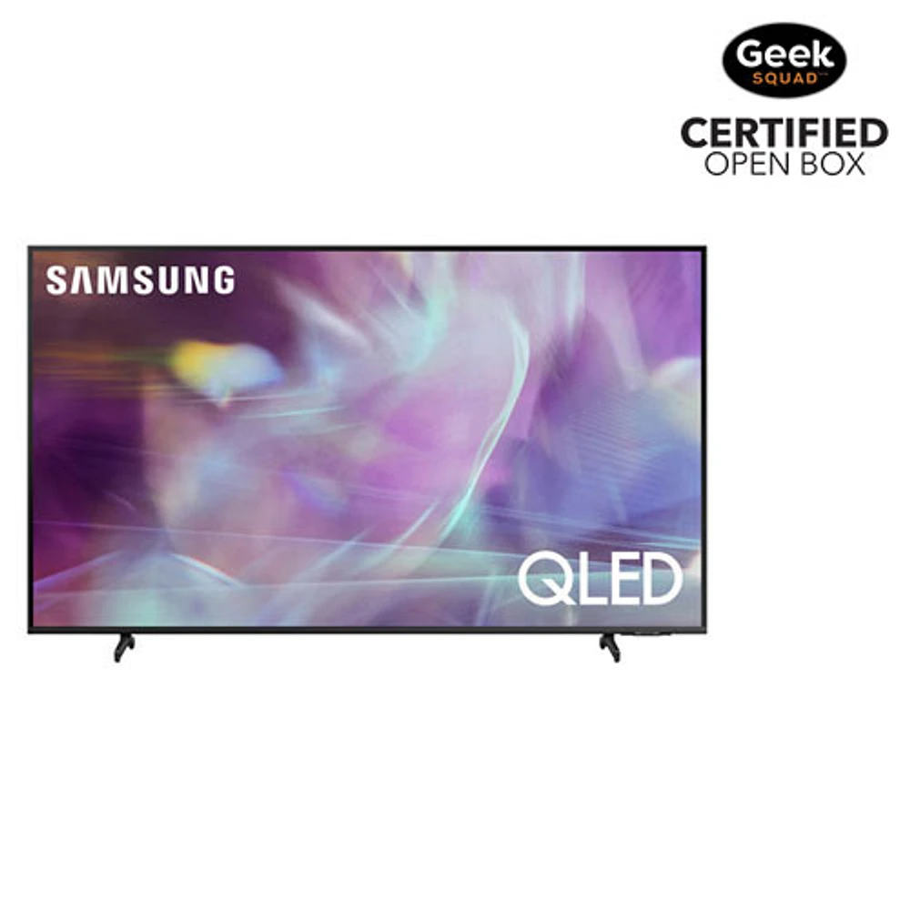 Téléviseur intelligent Tizen HDR QLED UHD 4K de 65 po de Samsung (QN65Q62AAFXZC) - Gris titane - Exclusivité de Best Buy - Boîte ouverte
