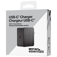 Best Buy Essentials 45W PD & PPS USB-C Wall Charger