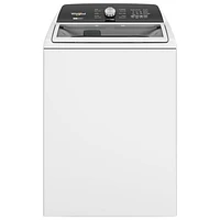 Whirlpool 5.4 Cu. Ft. High Efficiency Top Load Washer (WTW5057LW) - White
