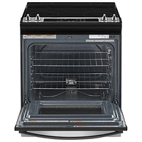 Whirlpool 30" 4.8 Cu. Ft. Self-Clean Slide-In Electric Range (YWEE515S0LS) - Stainless Steel
