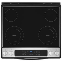 Whirlpool 30" 4.8 Cu. Ft. Self-Clean Slide-In Electric Range (YWEE515S0LS) - Stainless Steel