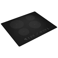 Surface de cuisson à induction de 24 po à 4 éléments de Whirlpool (UCIG245KBL) - Noir