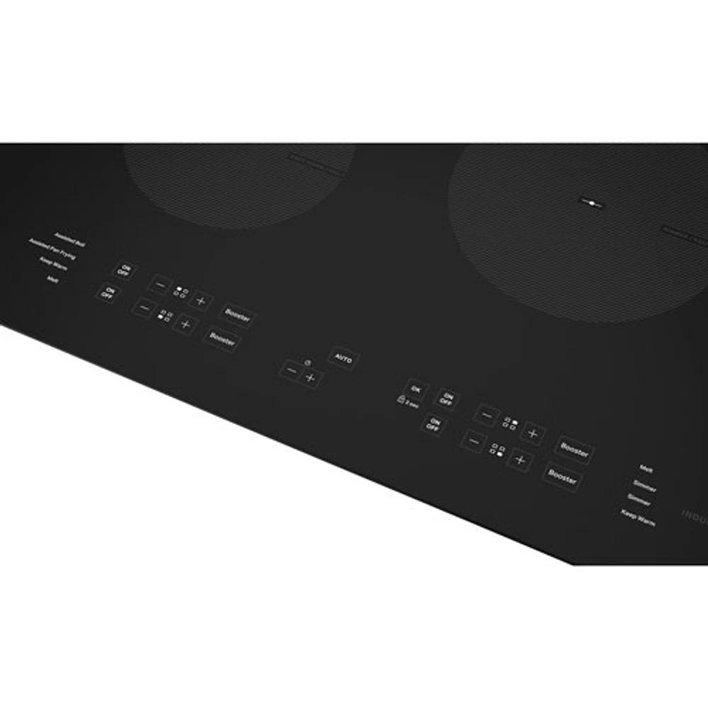 Surface de cuisson à induction de 24 po à 4 éléments de Whirlpool (UCIG245KBL) - Noir