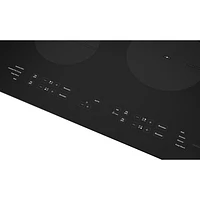 Surface de cuisson à induction de 24 po à 4 éléments de Whirlpool (UCIG245KBL) - Noir