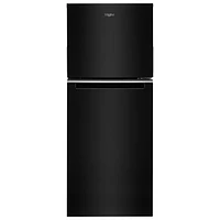 Whirlpool 25" 11.6 Cu. Ft. Top Freezer Refrigerator (WRT112CZJB) - Black