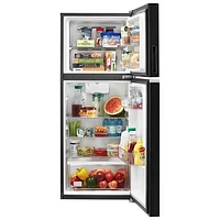 Whirlpool 25" 11.6 Cu. Ft. Top Freezer Refrigerator (WRT112CZJB) - Black