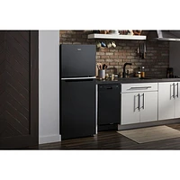 Whirlpool 25" 11.6 Cu. Ft. Top Freezer Refrigerator (WRT112CZJB) - Black