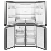 Whirlpool 36" 19.4 Cu. Ft. French Door Counter Depth Refrigerator with Ice Dispenser (WRQA59CNKZ) - Stainless Steel