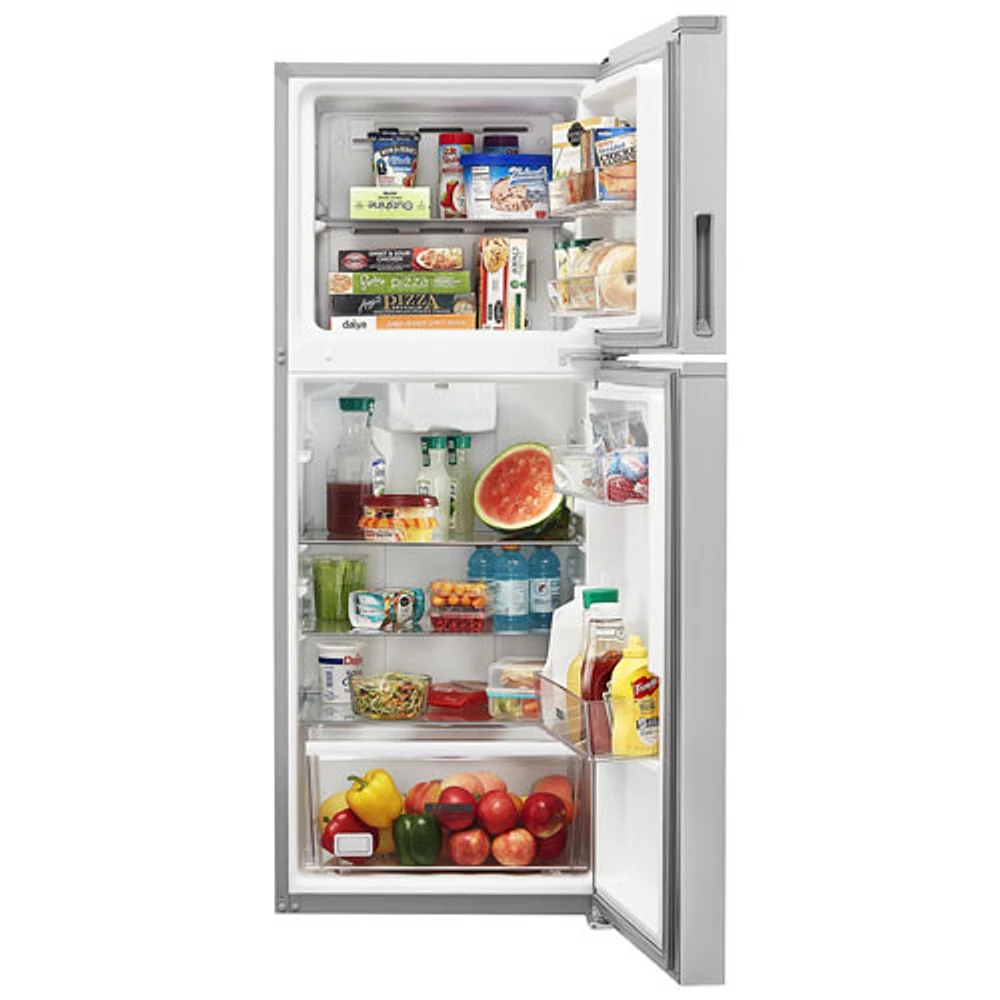 Réfrigérateur à congélateur supérieur 11,6 pi³ 25 po de Whirlpool (WRT112CZJZ) - Acier inoxydable
