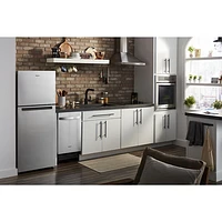 Réfrigérateur à congélateur supérieur 11,6 pi³ 25 po de Whirlpool (WRT112CZJZ) - Acier inoxydable