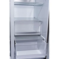 LG 36" 27.1 Cu. Ft. Intaview Side-by-Side Refrigerator w/ Water & Craft Ice Dispenser (LRSOS2706S) - Stainless