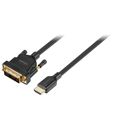 Câble HDMI à DVI de 1,8 m (6 pi) d'Insignia (NS-PCHDDV6-C)