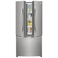 Frigidaire 31.5" Counter-Depth French Door Refrigerator with Ice Dispenser (FRFG1723AV) -Brushed Steel