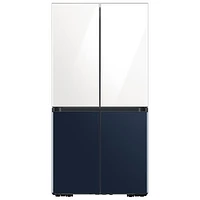 Samsung BESPOKE 36" 22.8 Cu. Ft. 4-Door Flex French Door Refrigerator (RF23A9675AP/AC) - Custom Panel Ready