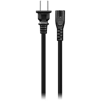 Best Buy Essentials 2m (6 ft.) Non-Polarized Power Cord (BE-HCL331-C) - Black - Only at Best Buy