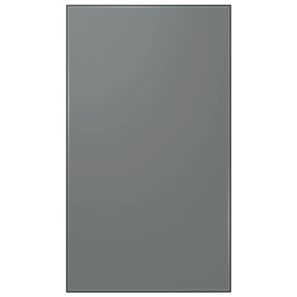 Samsung Panel for BESPOKE 4-Door Flex French Refrigerator - Bottom Panel - Grey Glass