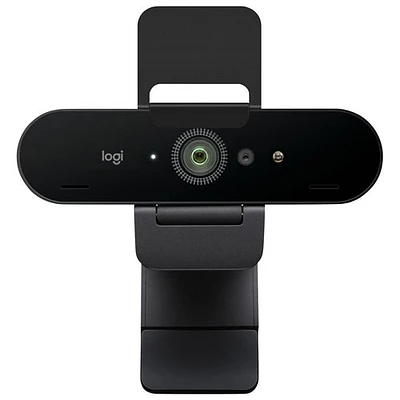 Logitech Brio 4K Pro Webcam with HDR & Noise-Cancelling Mics