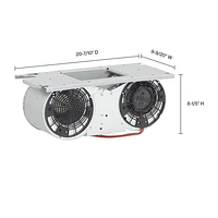 KitchenAid 1170 CFM Internal Blower (UXB1170KYS) - Stainless Steel