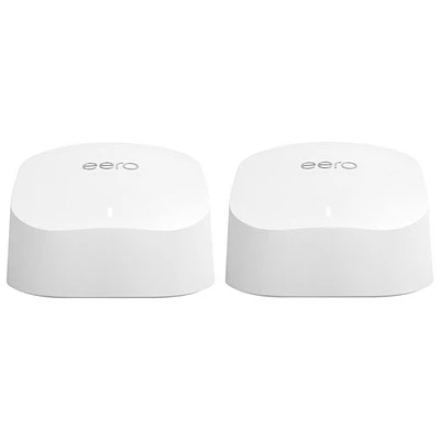 Eero 6 Whole Home Mesh Wi-Fi 6 System (B086PFYLFY) - 2 Pack