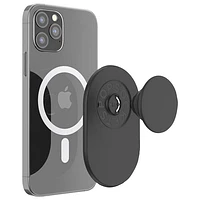 Prise extensible à support universel PopGrip MagSafe de PopSockets pour cellulaire - Noir