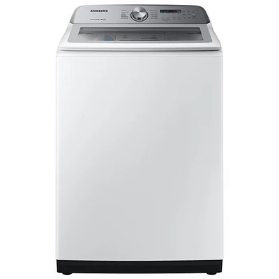 Laveuse à chargement par le haut HE de 5,8 pi³ de Samsung (WA50R5200AW) - Blanc - BO