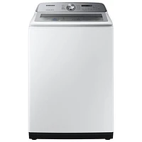 Samsung 5.8 Cu. Ft. HE Top Load Washer (WA50R5200AW) - White - Open Box