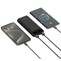 Kopplen Compact 20,000 mAh Dual USB Power Bank - Black