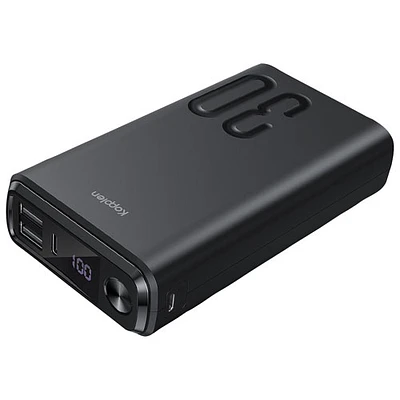 Kopplen Digital Display 30,000 mAh 22.5W Fast Charging USB Power Bank - Black